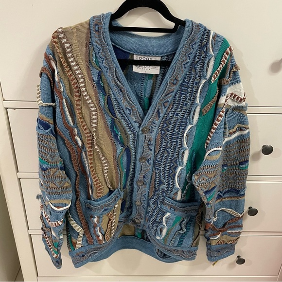 COOGI Other - 90’s coogi blues cardigan sweater